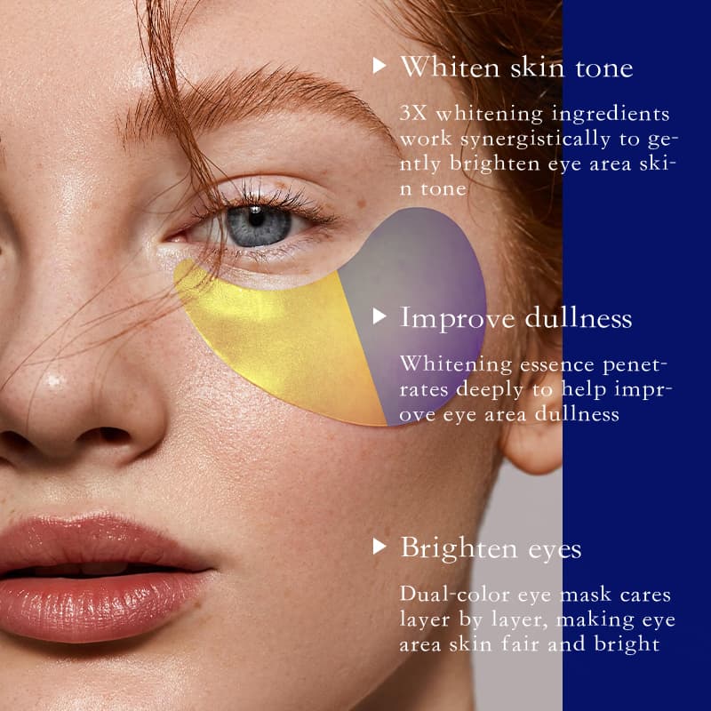 Blueberry dual-color eye masks