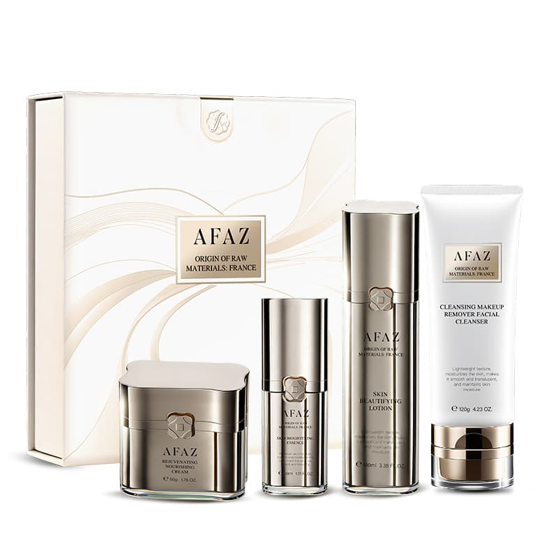AFAZ skincare set available for private-label development