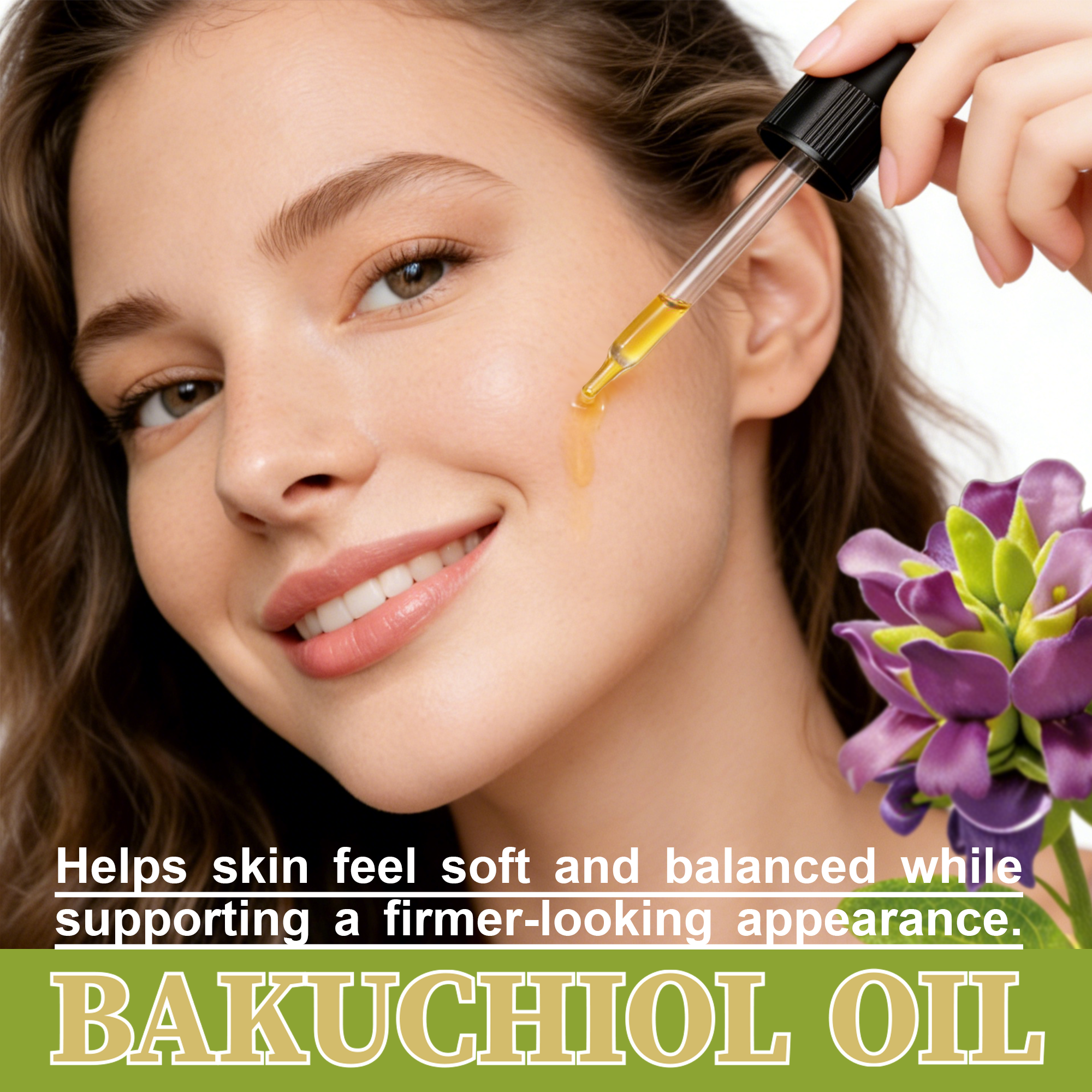 Bakuchiol facial oil detail 5