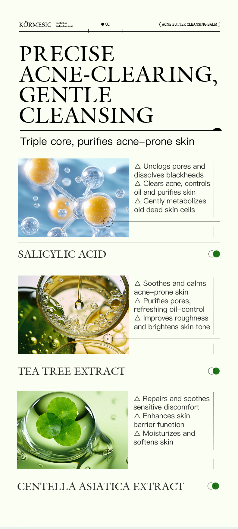 Facial cleansing balm detail 4