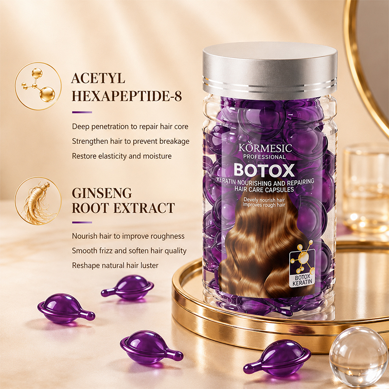 Hair repair oil capsules detail 5