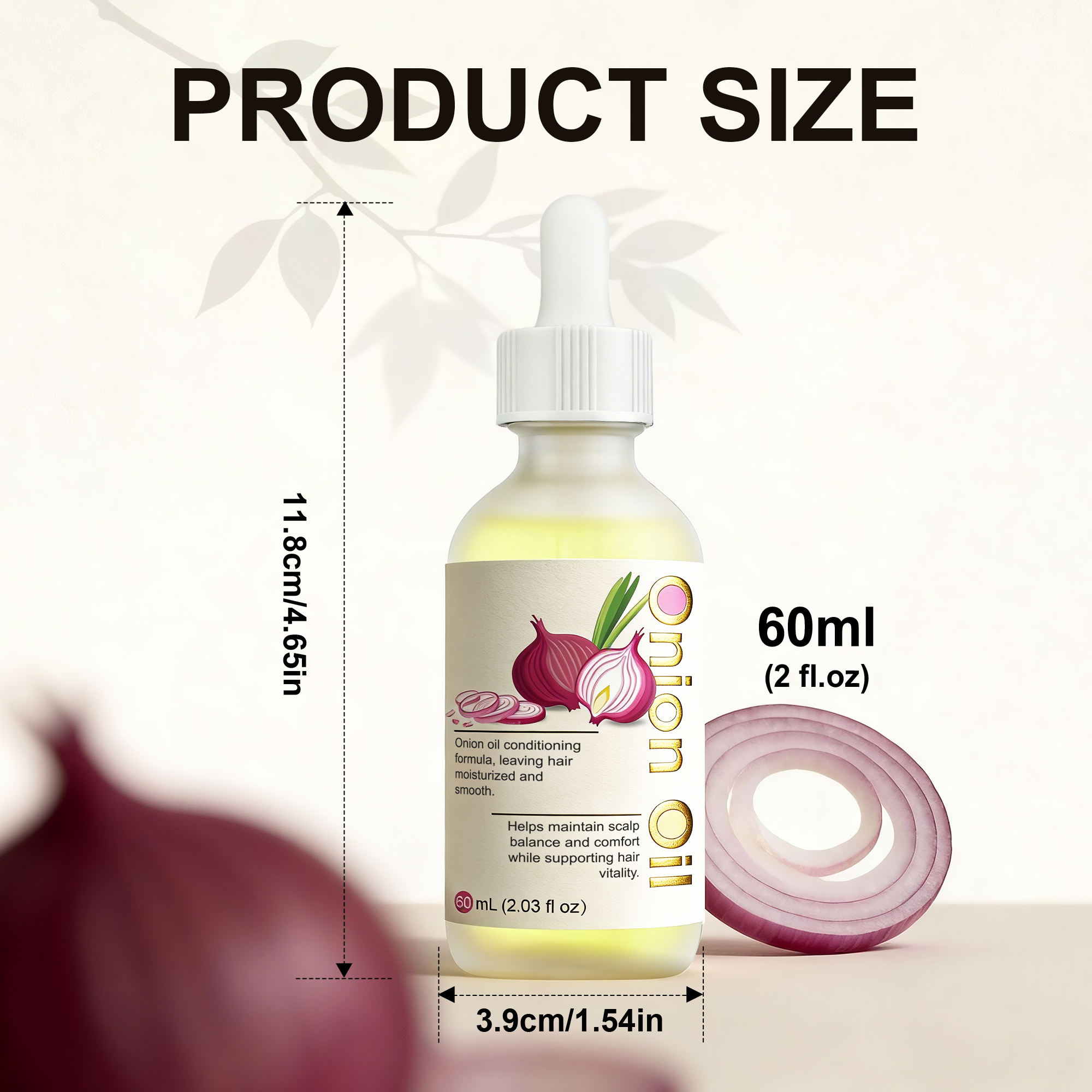 Onion hair oil detail 2